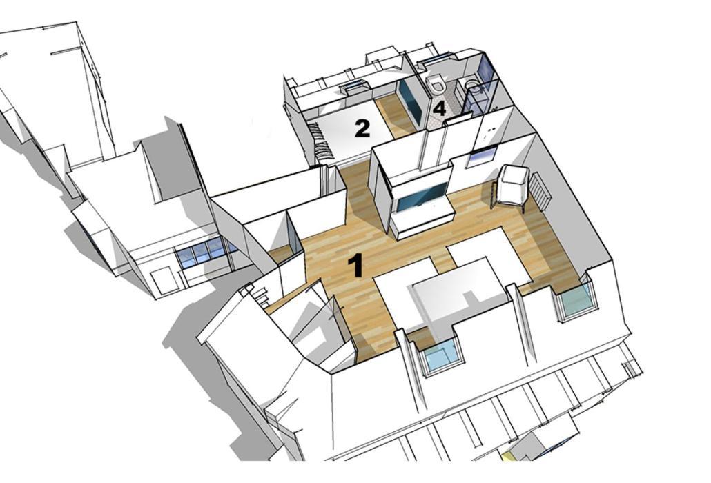 Luxury Cosy Family Nest In The Medieval Town 迪南 外观 照片